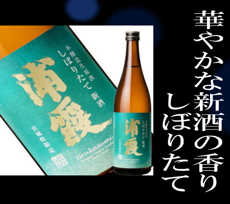しぼりたて浦霞　生原酒